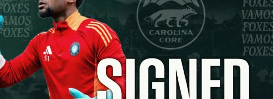 Carolina Core FC refuerza su portería: Nick Holliday llega cedido desde Charlotte FC