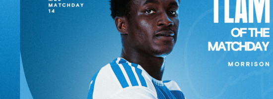 Morrison Agyemang lidera presencia de Charlotte FC en el Equipo de la Jornada de la MLS