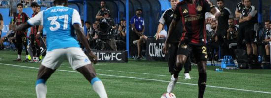 Charlotte FC deja escapar una ventaja de dos goles y empata 2-2 ante Atlanta United en su regreso a la MLS